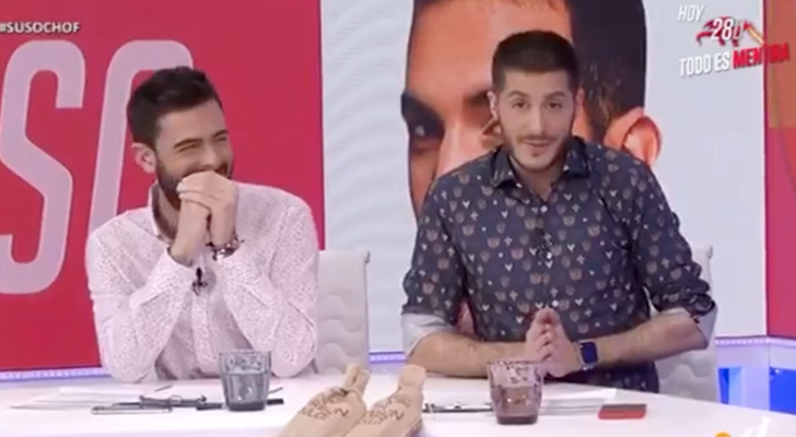 Germán González y Nando Escribano en 'Cazamariposas'