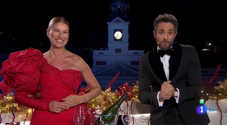 Anne Igartiburu y Roberto Leal