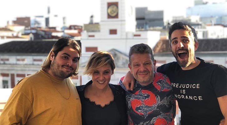 Brays Efe, Cristina Pardo, Alberto Chicote y Roberto Leal