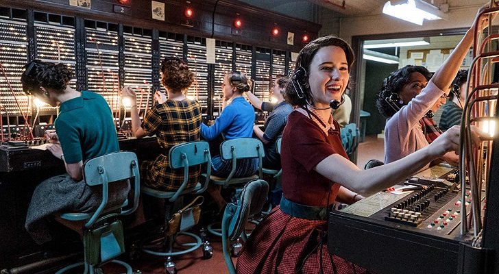 Rachel Brosnahan en 'The Marvelous Mrs. Maisel'