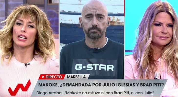 Emma García, Diego Arrabal y Makoke en 'Viva la vida'
