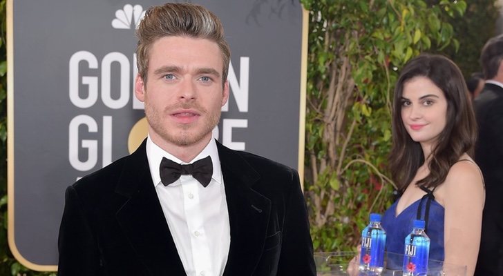 Richard Madden en la alfombra roja de los Gobos de Oro 2019