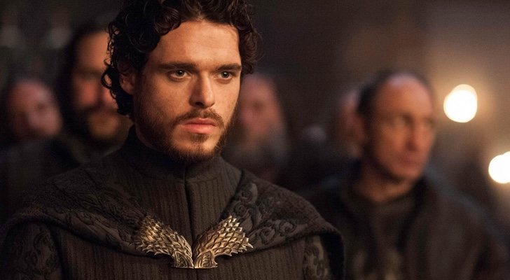 Richard Madden como Robb Stark en 'Juego de Tronos'