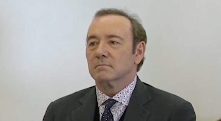 Kevin Spacey en el juzgado