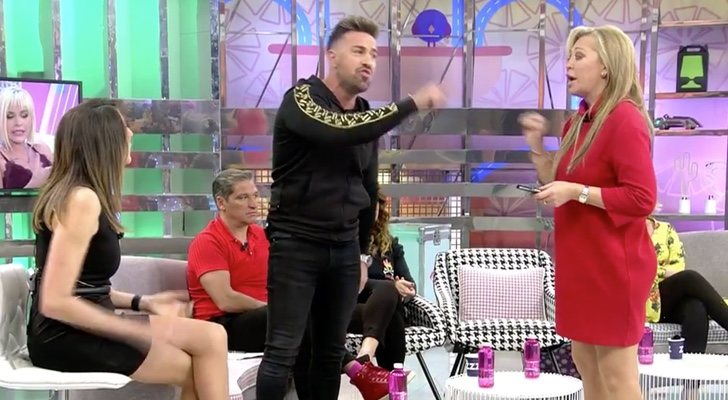 Rafa Mora y Belén Esteban discuten en &#39;Sálvame&#39;