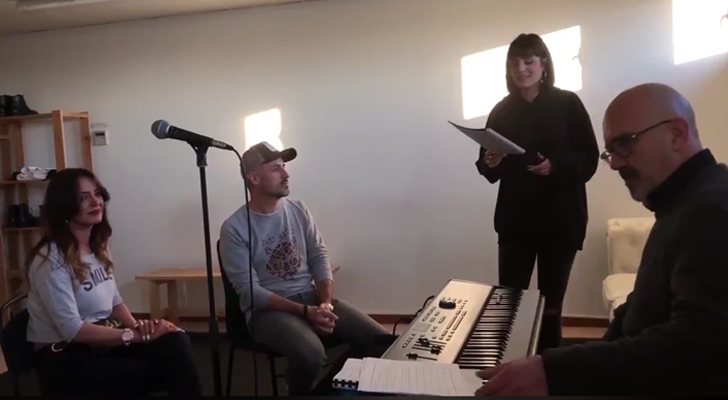 Natalia, finalista de 'OT 2018', en el ensayo de la Gala de Eurovisión 2019