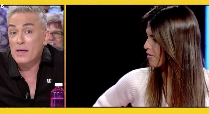 Kiko Hernández en el plató de 'Sálvame'