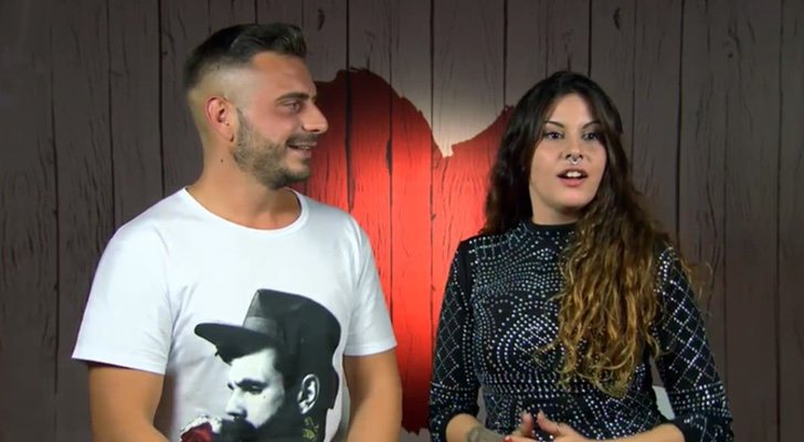 Tamara y Eugenio en su cita en 'First Dates'