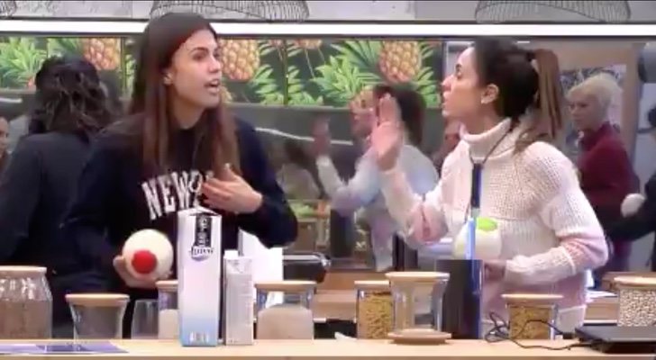 Sofía Suescun y Raquel Martín peleando en 'GH Dúo'