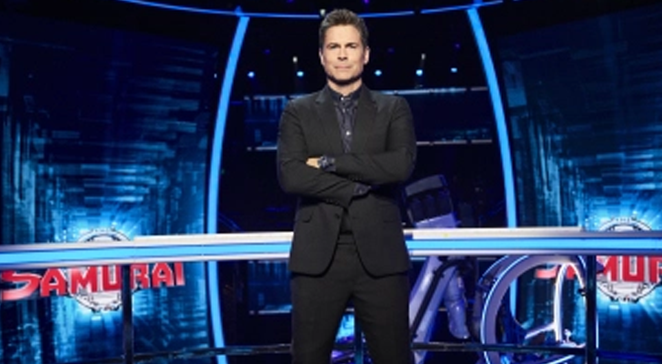 Rob Lowe en el plató de 'Mental Samurai'