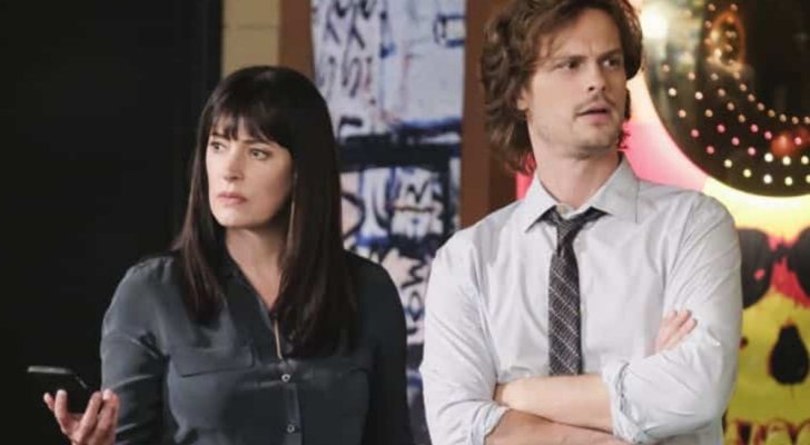 Paget Brewster y Matthew Gray Gubler en &#39;Mentes Criminales&#39;
