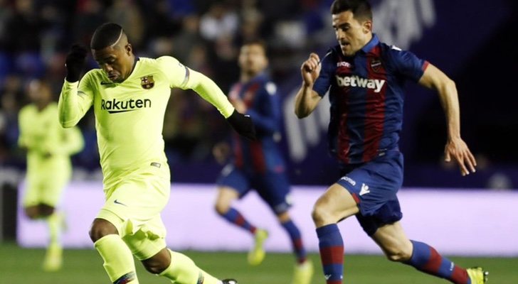 Copa del Rey Levante-Barcelona