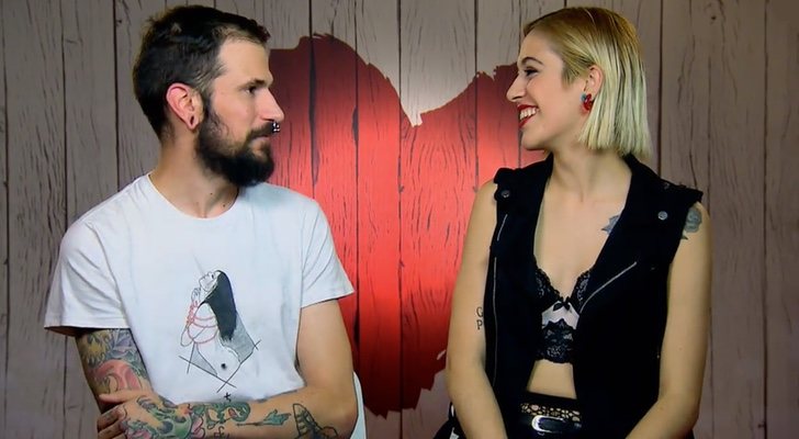 Sara y Cannit en 'First Dates'