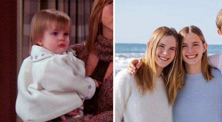 Emma en 'Friends', interpretada por Noelle y Cali Sheldon