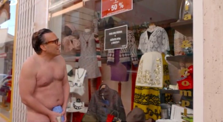 Torito totalmente desnudo en 'Viva la vida'