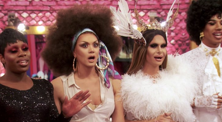 Las concursantes, sorprendidas por el twist del 4x05 de 'RuPaul's Drag Race: All Stars'