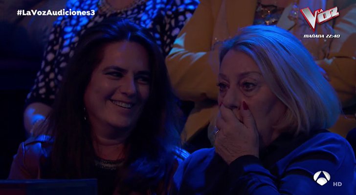 La madre y la abuela de Susana Montaña, concursante de &#39;La Voz&#39;