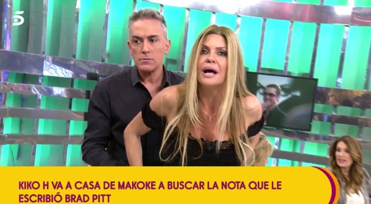 Makoke y Kiko Hernández en 'Sálvame'