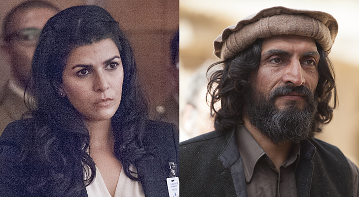 Nimrat Kaur y Numan Acar en &#39;Homeland&#39;