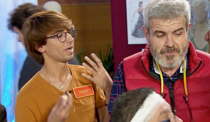 Pedro contesta enfadado a Lorenzo Caprile en 'Maestros de la costura'