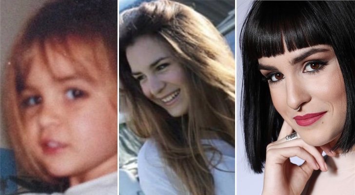 Natalia ('OT 2018') de niña, adolescente y en la actualidad