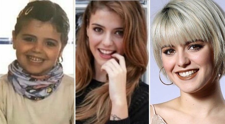 Alba Reche ('OT 2018') de niña, adolescente y en la actualidad