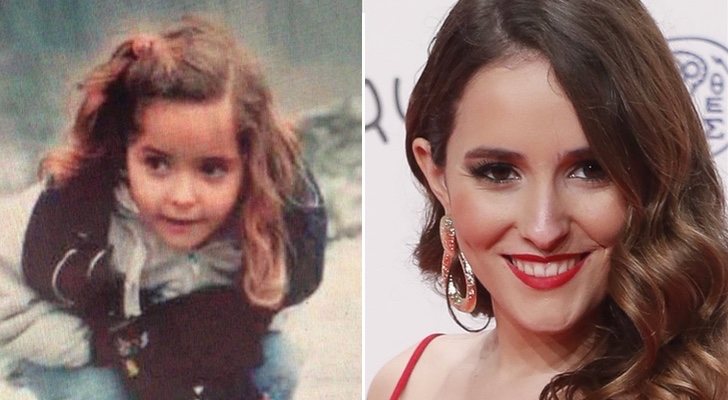 Marilia ('OT 2018') de niña y en la actualidad