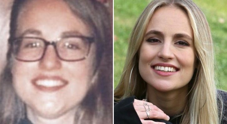 Maria ('OT 2018') de niña y en la actualidad