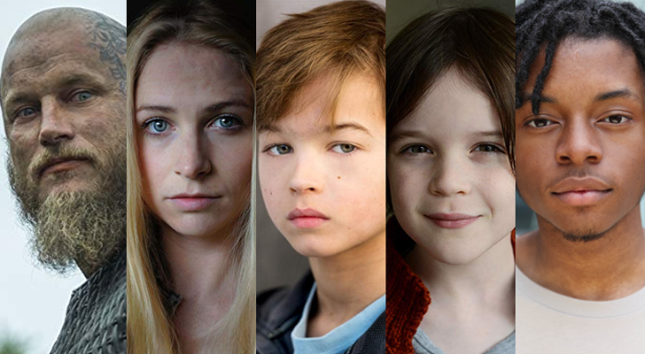 Travis Fimmel, Niamh Algar, Félix Jamieson, Winta McGrath e Ethan Hazzard