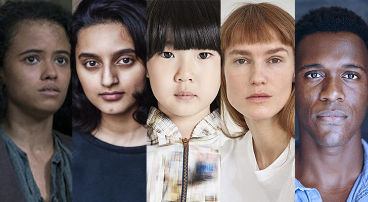 Jordan Loughran, Aasiya Shah, Ivy Wong, Amanda Collin y Abubakar Salim