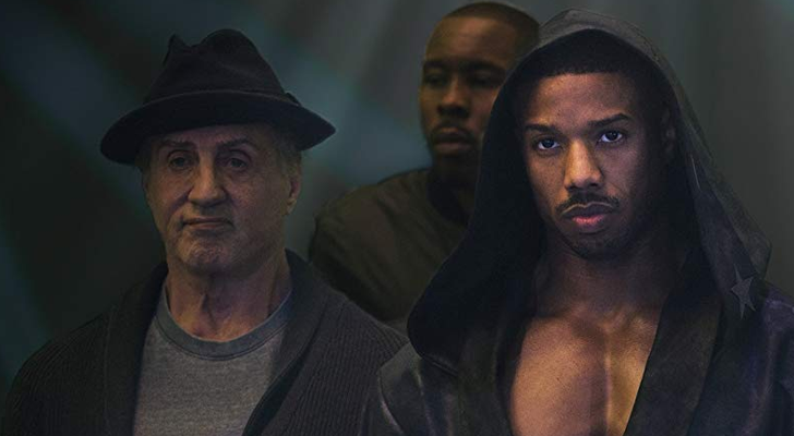 Sylvester Stallone y Michael B. Jordan en &quot;Creed II: La leyenda de Rocky&quot;