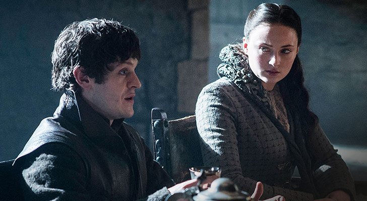Iwan Rheon y Sophie Turner en &#39;Juego de Tronos&#39; 