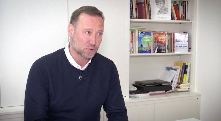 Pedro García Aguado interviniendo en 'Sálvame'