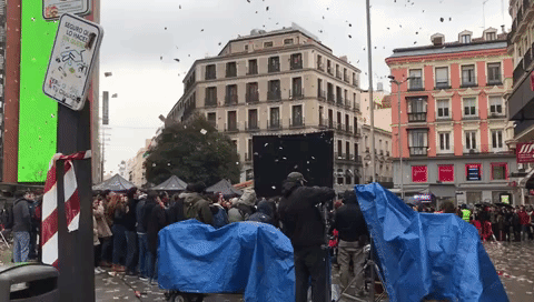 La Casa de Papel' asalta el centro de Madrid con una impresionante ...