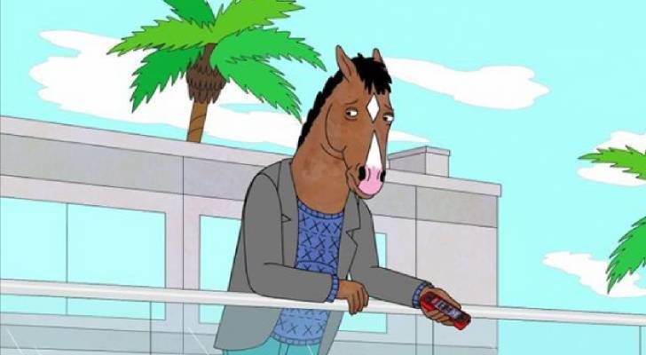 'Bojack Horseman' es una serie animada que tiene un protagonista depresivo