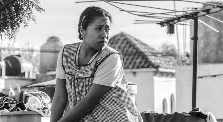 Yalitza Aparicio en su papel de Cleo 'Roma', nominado a un Oscar