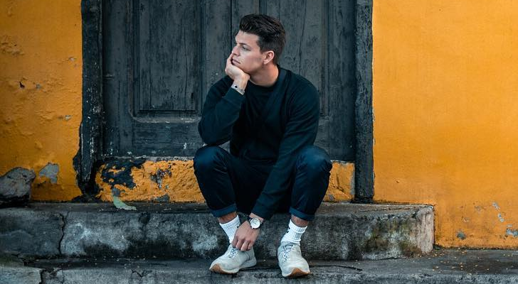 Alex Høgh Andersen en Icod de Los Vinos (Tenerife)