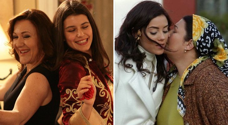 Ebe Nine y Fatmagül, y Sila y su madre Bedar