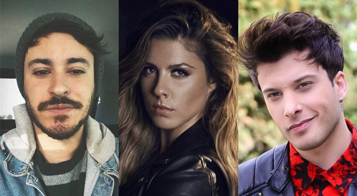 Cepeda, Miriam Rodríguez y Blas Cantó