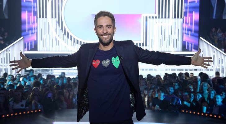 Roberto Leal en el plató de &#39;Operación Triunfo 2018&#39;