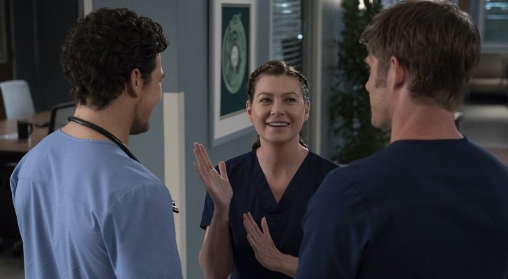 Meredith conversa con DeLuca y Link en 'Anatomía de Grey'
