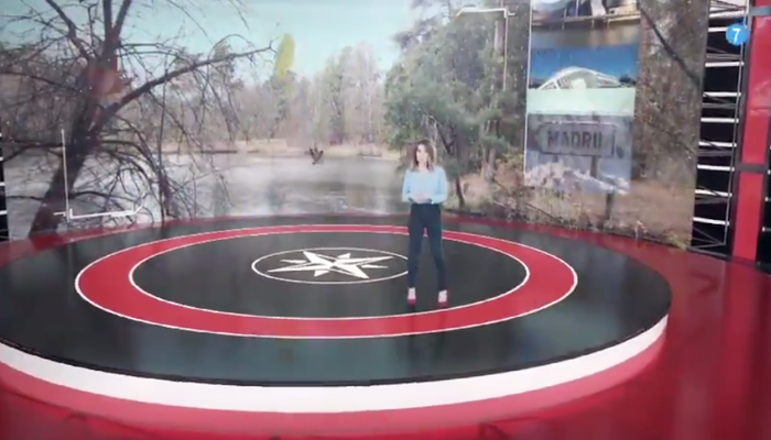 Carme Chaparro en la promo de 'Cuatro al día'