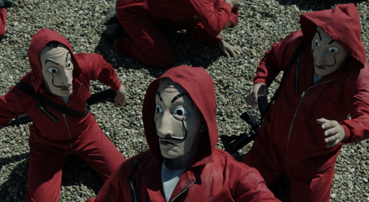Disfraz usado por los atracadores de &#39;La Casa de Papel&#39;