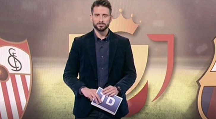Ángel Pons en los informativos deportivos de TVE
