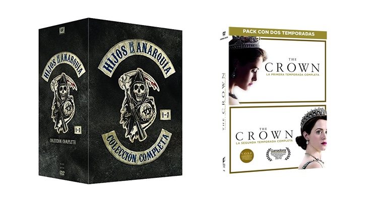 'Sons of Anarchy' y 'The Crown'