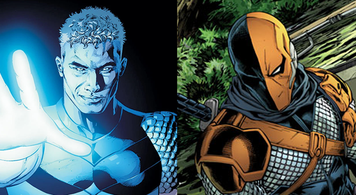 Jericho y Deathstroke, personajes de DC Comics