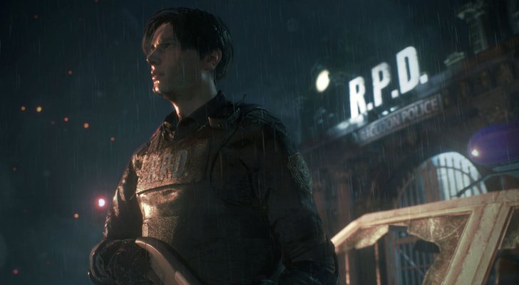 Leon en el remake de "Resident Evil 2"