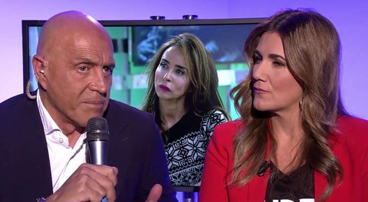 Kiko Matamoros, María Patiño y Carlota Corredera en 'Sálvame'