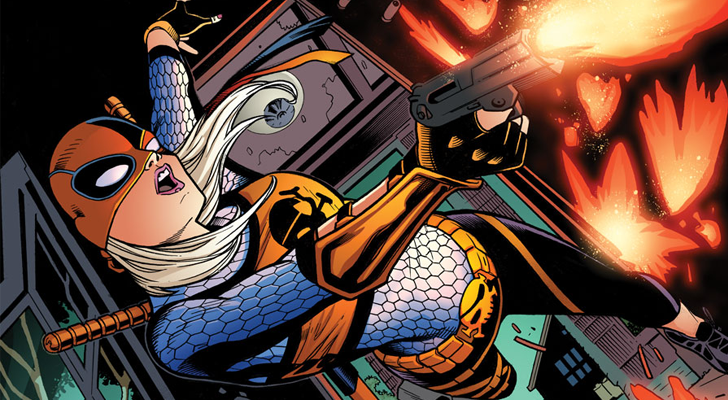 Rose Wilson, hija de Slade Wilson (Deathstroke), bajo el traje de Ravager