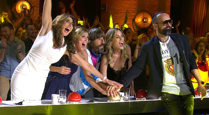 Santi Millán y el jurado de &#39;Got Talent España 4&#39;